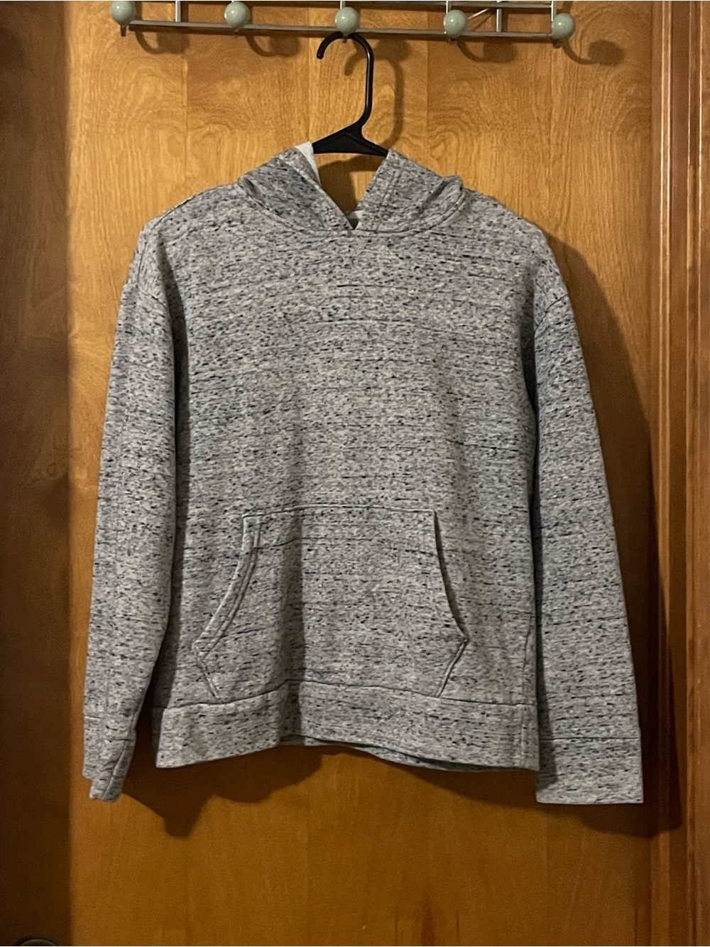 Old Navy Gray Heather Kids Hooded Sweatshirt